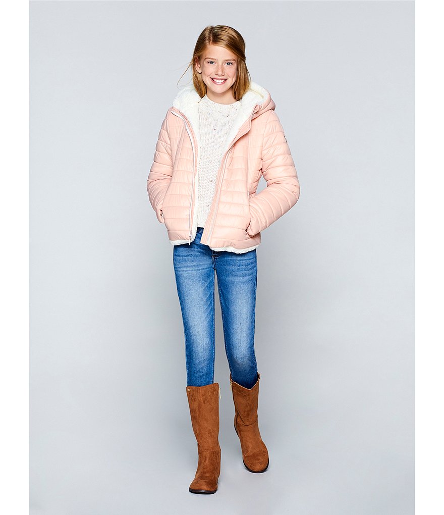 Celebrity Pink Big Girls 7-16 Skinny-Fit Roll-Cuff Jeans