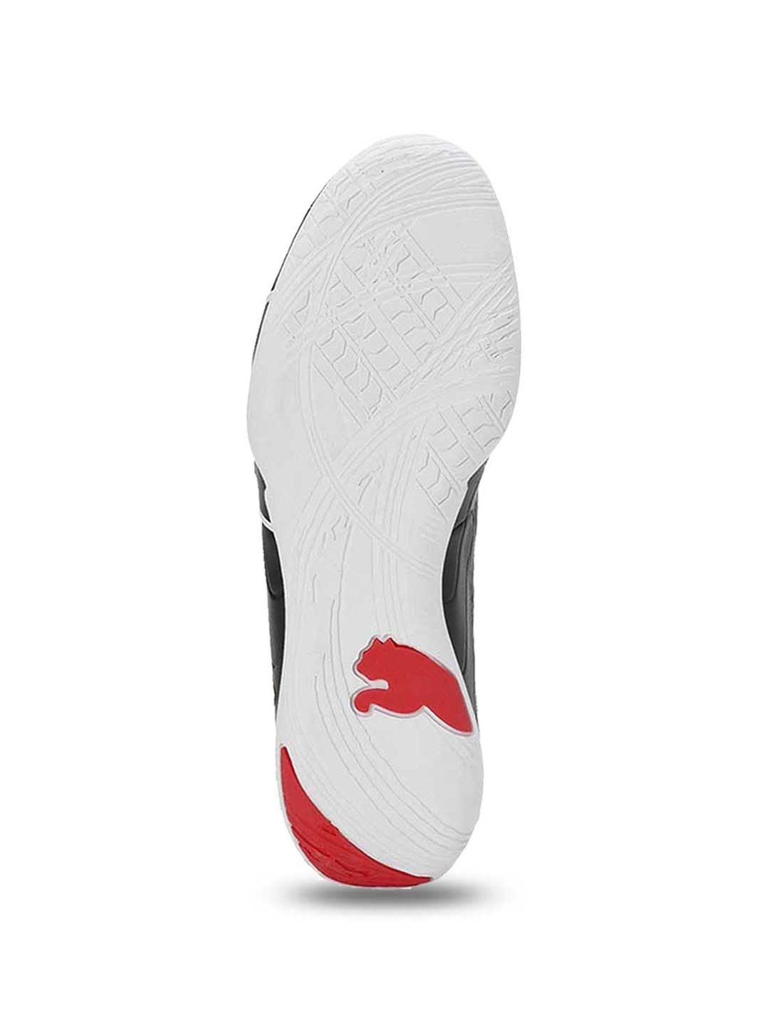 Puma Men's Scuderia Ferrari Tune Cat Black Casual Sneakers