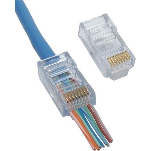 Platinum Tools EZ-RJ45 Cat5e Connector (50 Pack) (100003C)