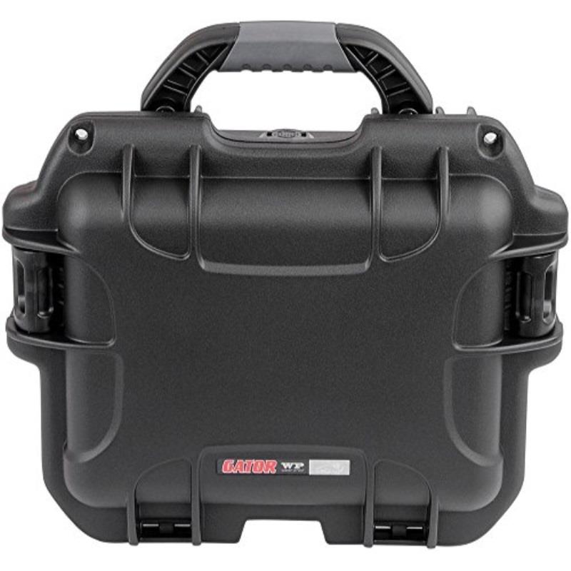 Black waterproof injection molded case-6 mics