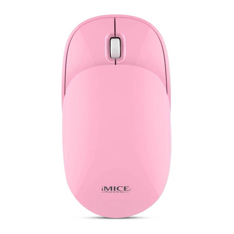 IMICE E-1100 Computer Mouse Power Saving Fashionable Computer Accessory Wireless Connection Office Mouse for Laptop