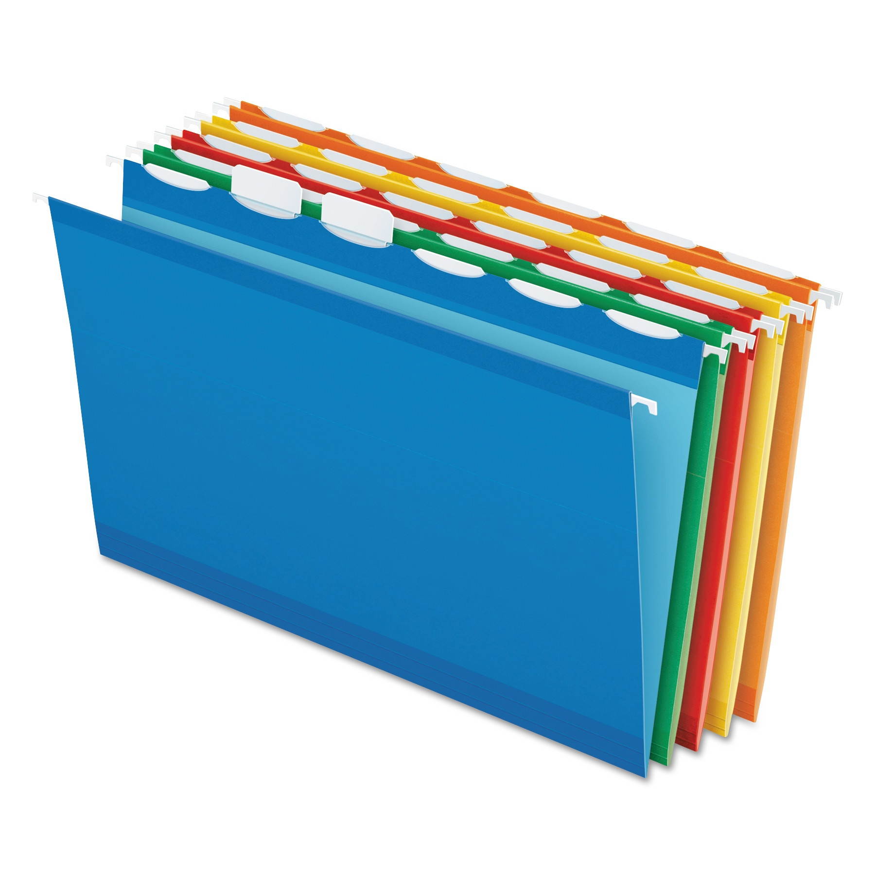 Pendaflex Colored Reinforced Hanging Folders 1/6 Tab Legal Asst 25/Box 42593