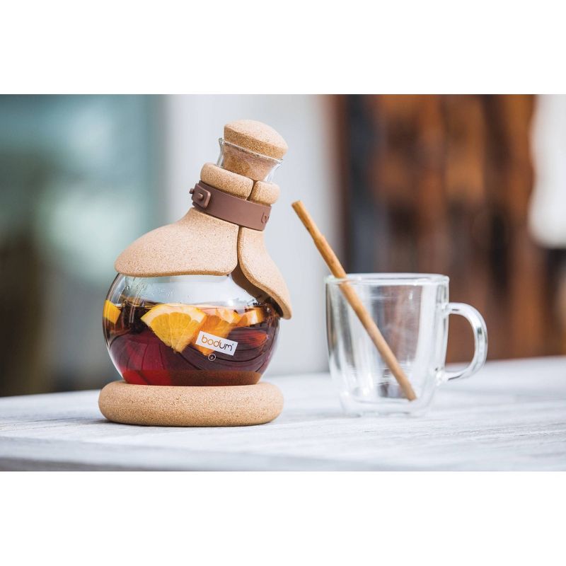 Bodum Bistro 2pk 15oz Double Wall Glass Mugs