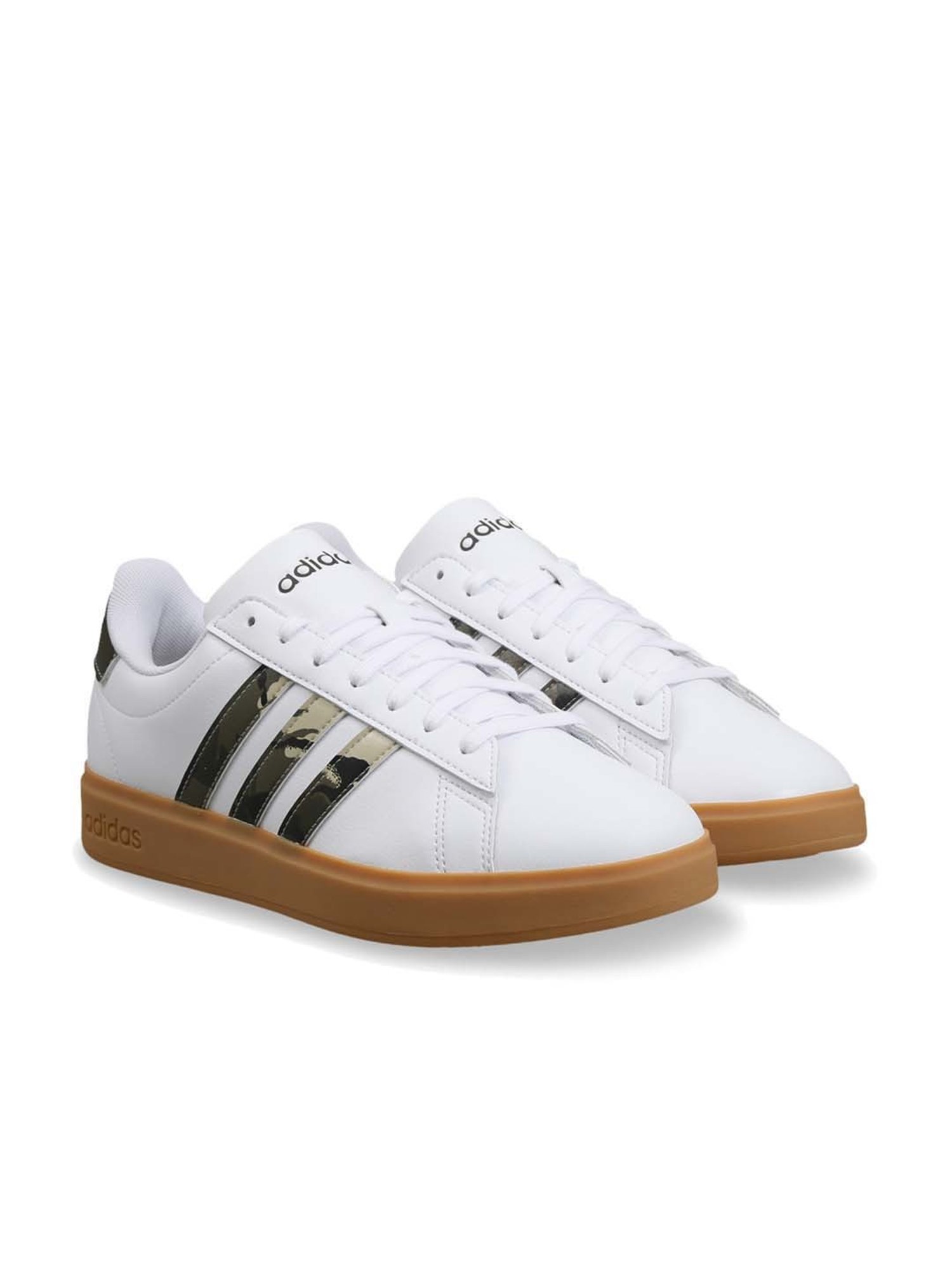 Adidas Men's GRAND COURT White Tennis Shoes