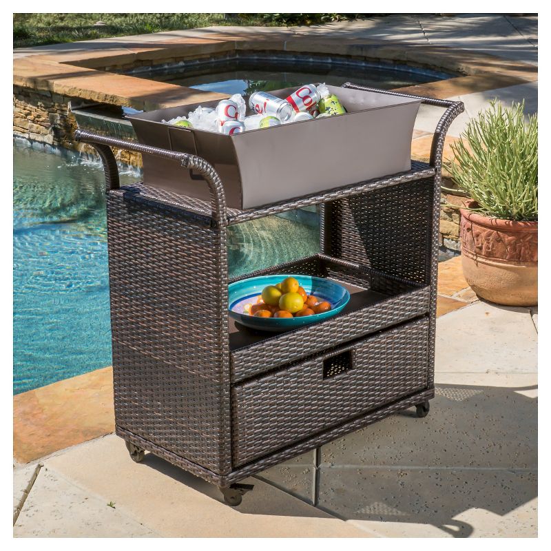 Outdoor Bar Cart - TK Classics