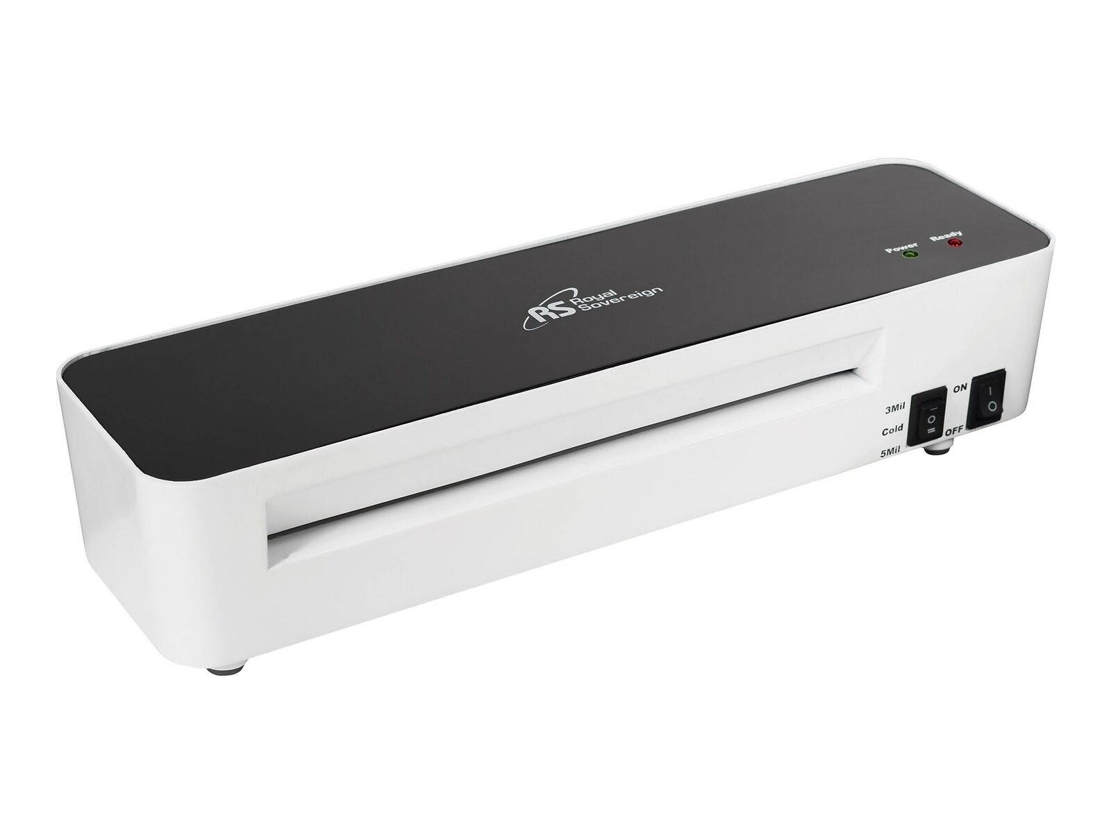 Royal Sovereign Thermal & Cold Laminator, 9.06" Width, Black/White (IL-926W)