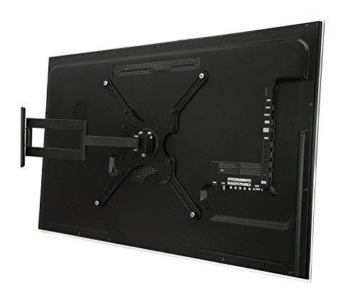 Mount-It! LCD TV Wall Mount Bracket with Full Motion Swing Out Tilt and Swivel Articulating Arm for 13-42" Flat Screen Displays with VESA 75 to 200, 44lb Weight Capacity WITH 18" EXTENSION