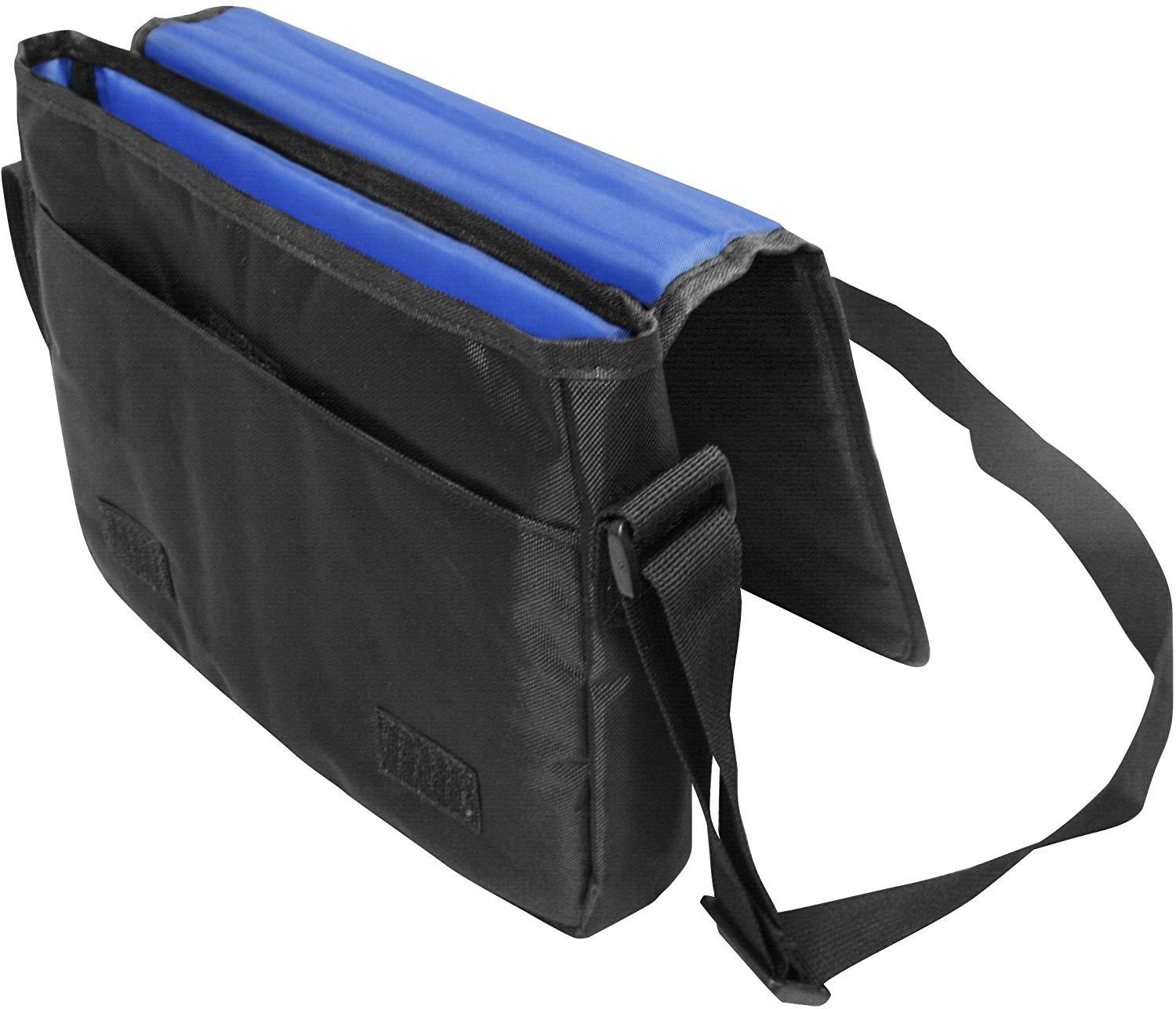 SYLVANIA SDVD7060-COMBO-BLUE 7" Swivel-Screen Portable DVD Player Bundle (Blue)