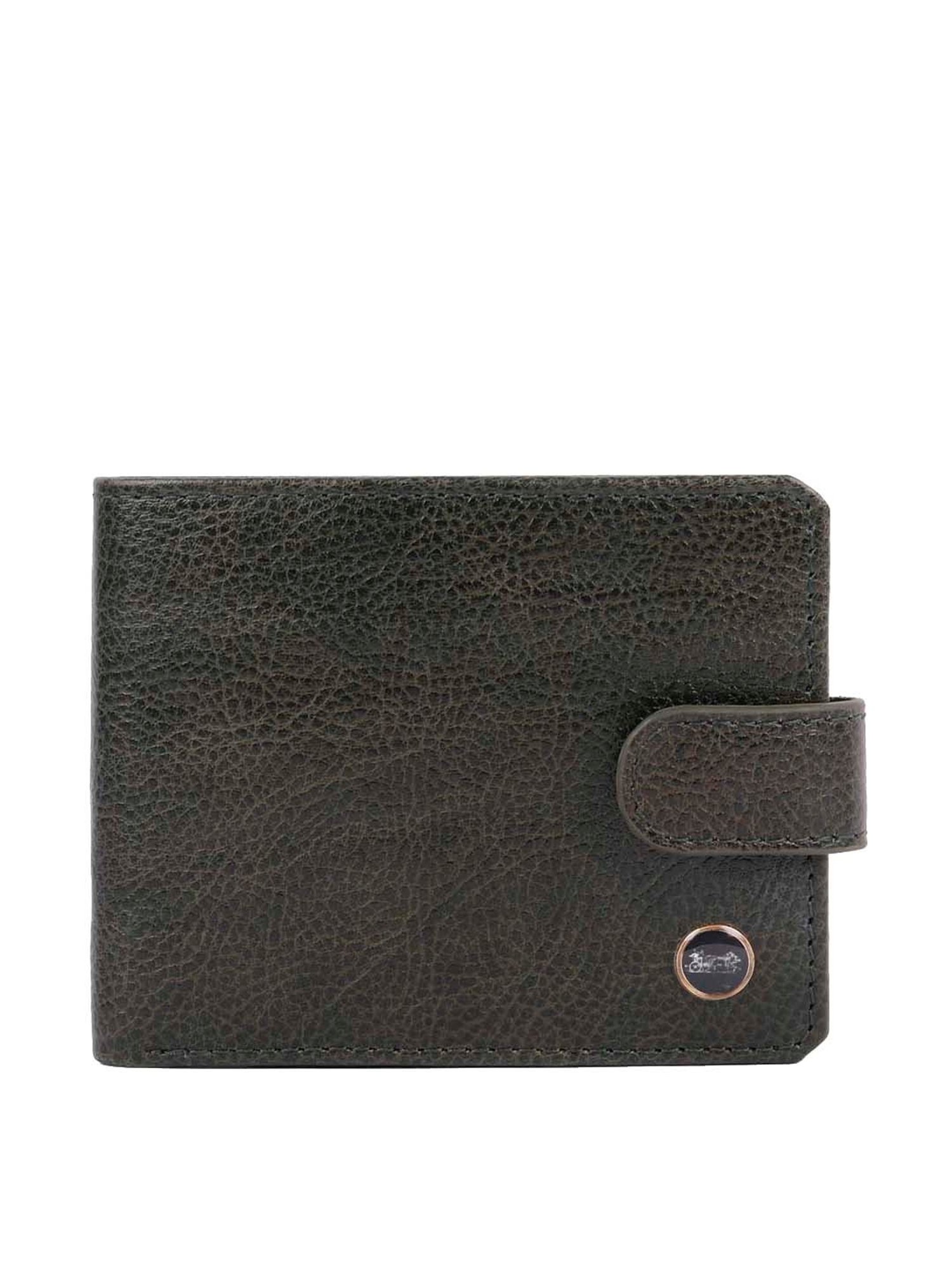 BELWABA Brown Casual Leather Bi-Fold Wallet for Men