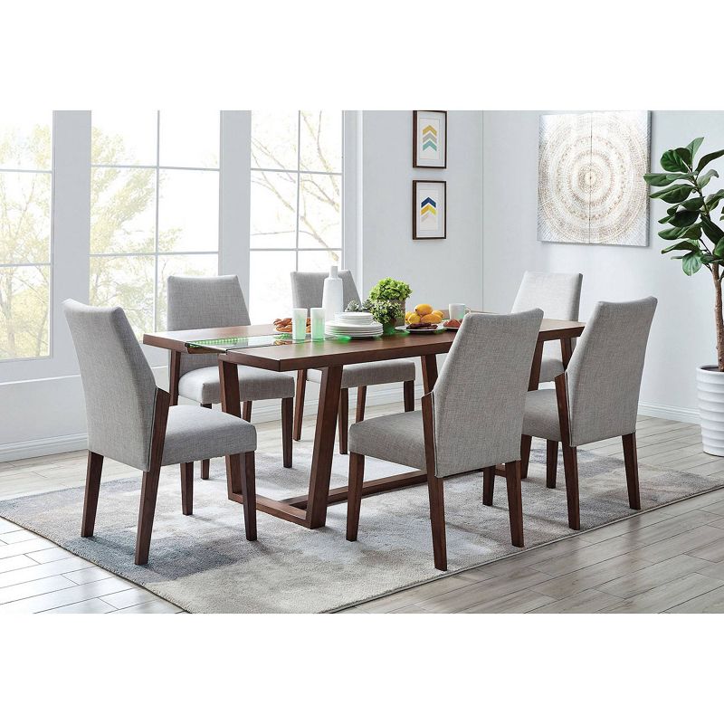 5pc Urbanite Dining Set Dark Oak - miBasics