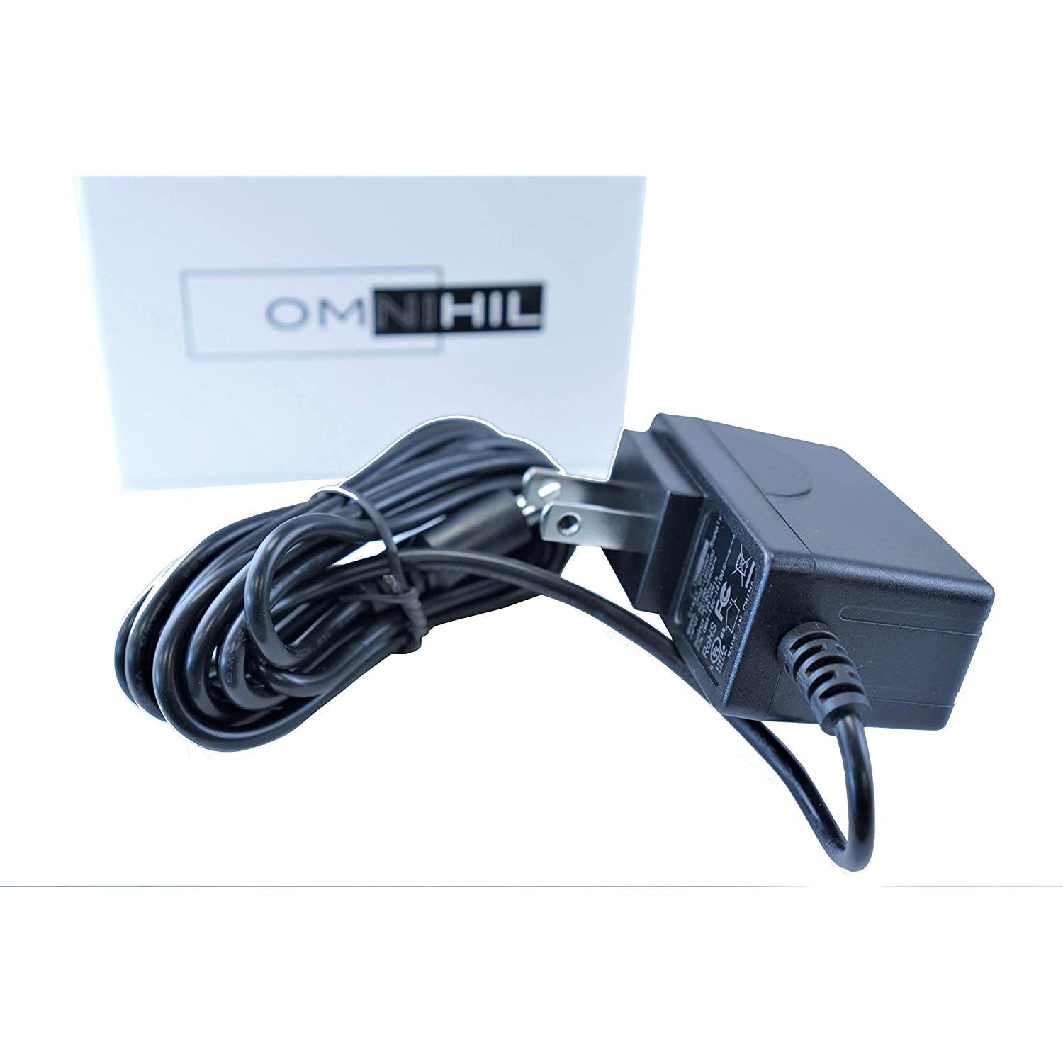 [UL Listed] OMNIHIL 8 Feet Long AC/DC Adapter Compatible with Logitech L-LD4-0 Power Adapter