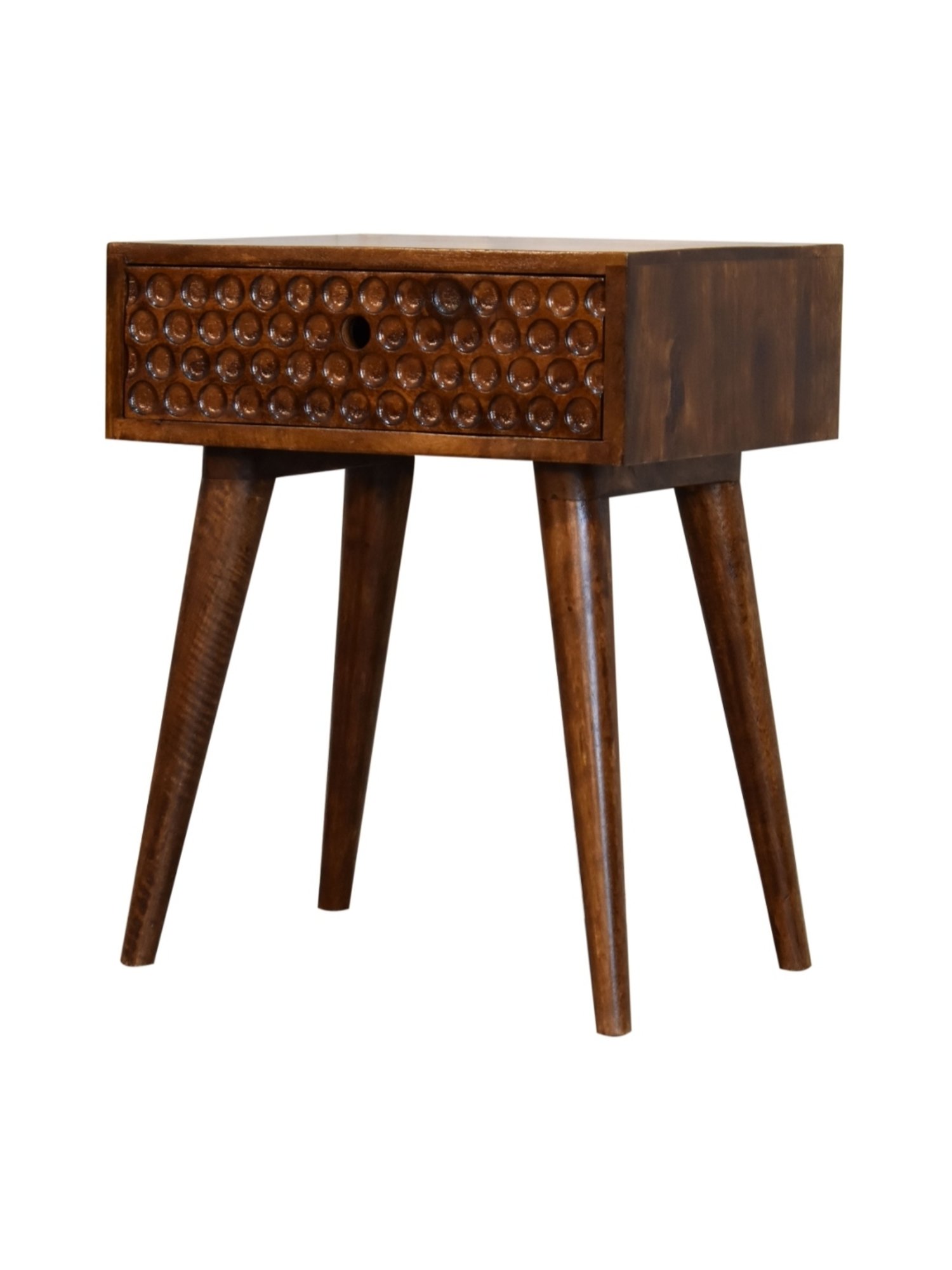 Artisan Furniture Torun Solid Brown Mango Wood Side Table