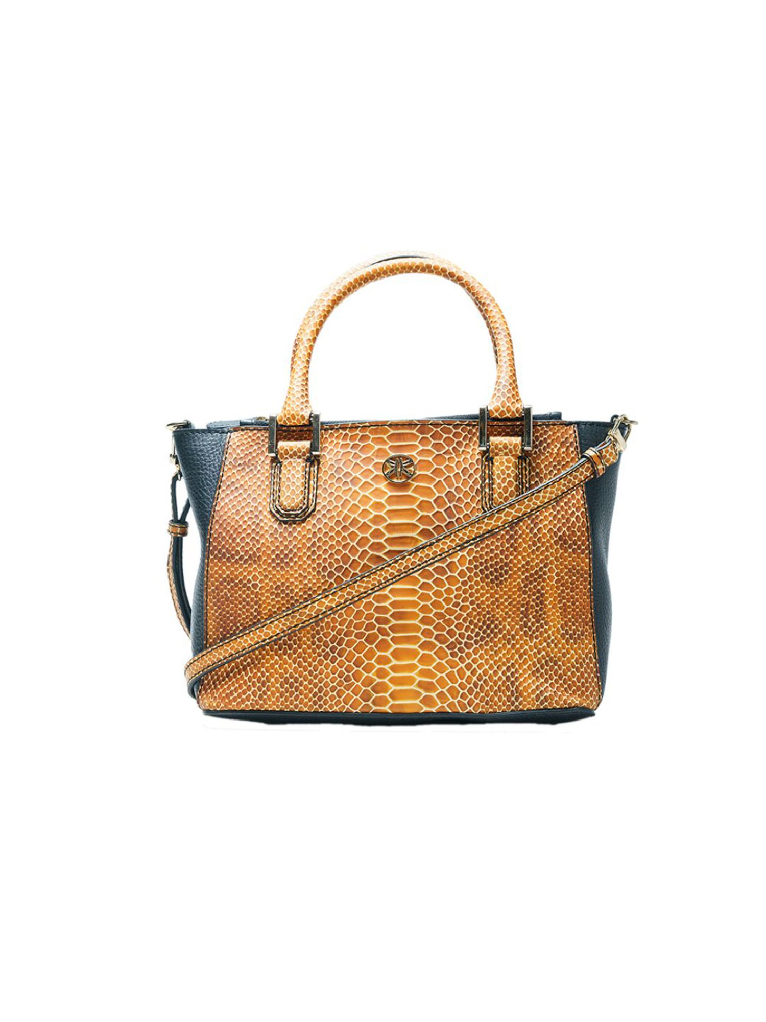 RI2K London Multicolor Leather Medium Animal Effect Handbag