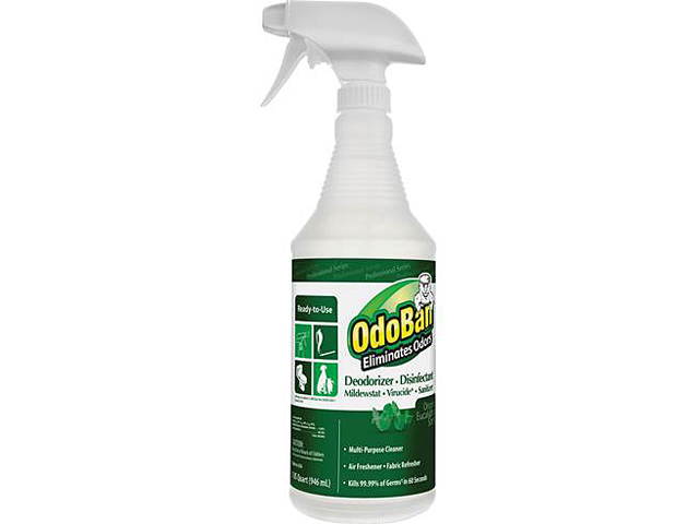 Clean Control Corp 910062QC12CT OdoBan Eucalyptus Deodorizer Disinfectant Spray - 12 / Carton