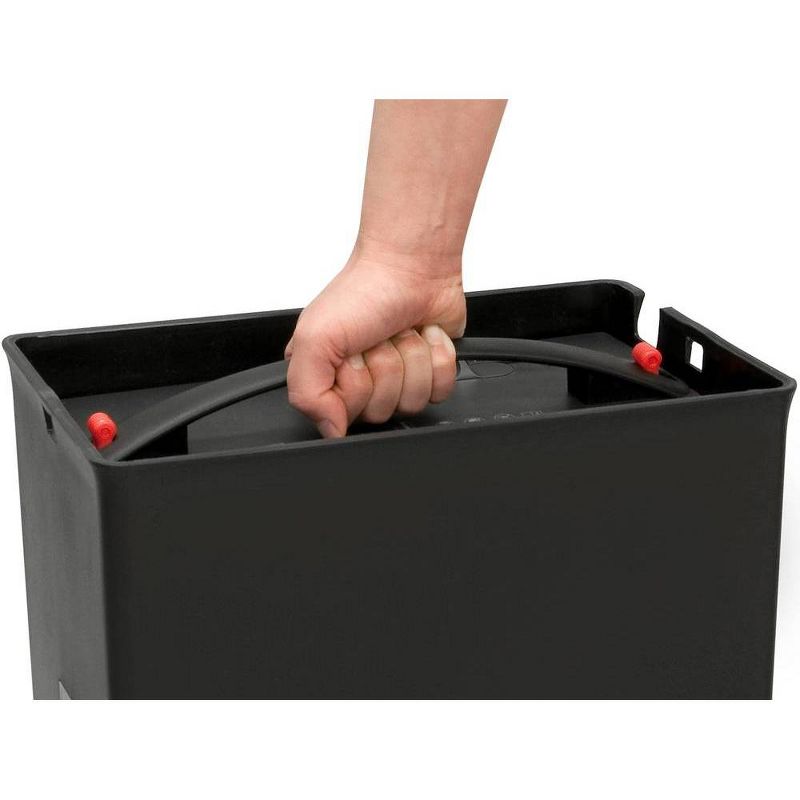 12-Sheet Crosscut Shredder 6.56 FPM 4.36gal Capacity Compaction Basket - Intek