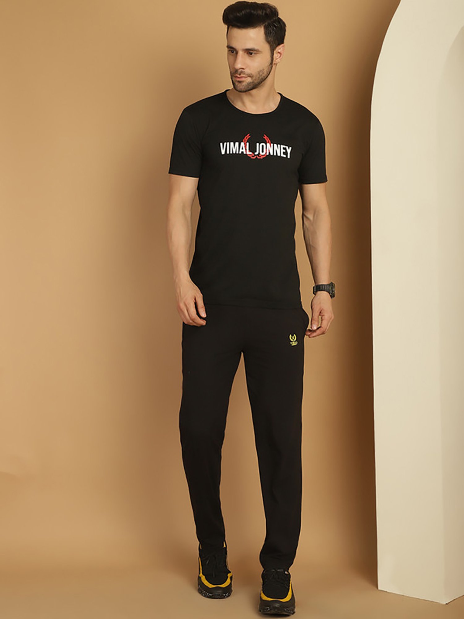 Rock.It Blue Regular Fit Printed TrackSuit