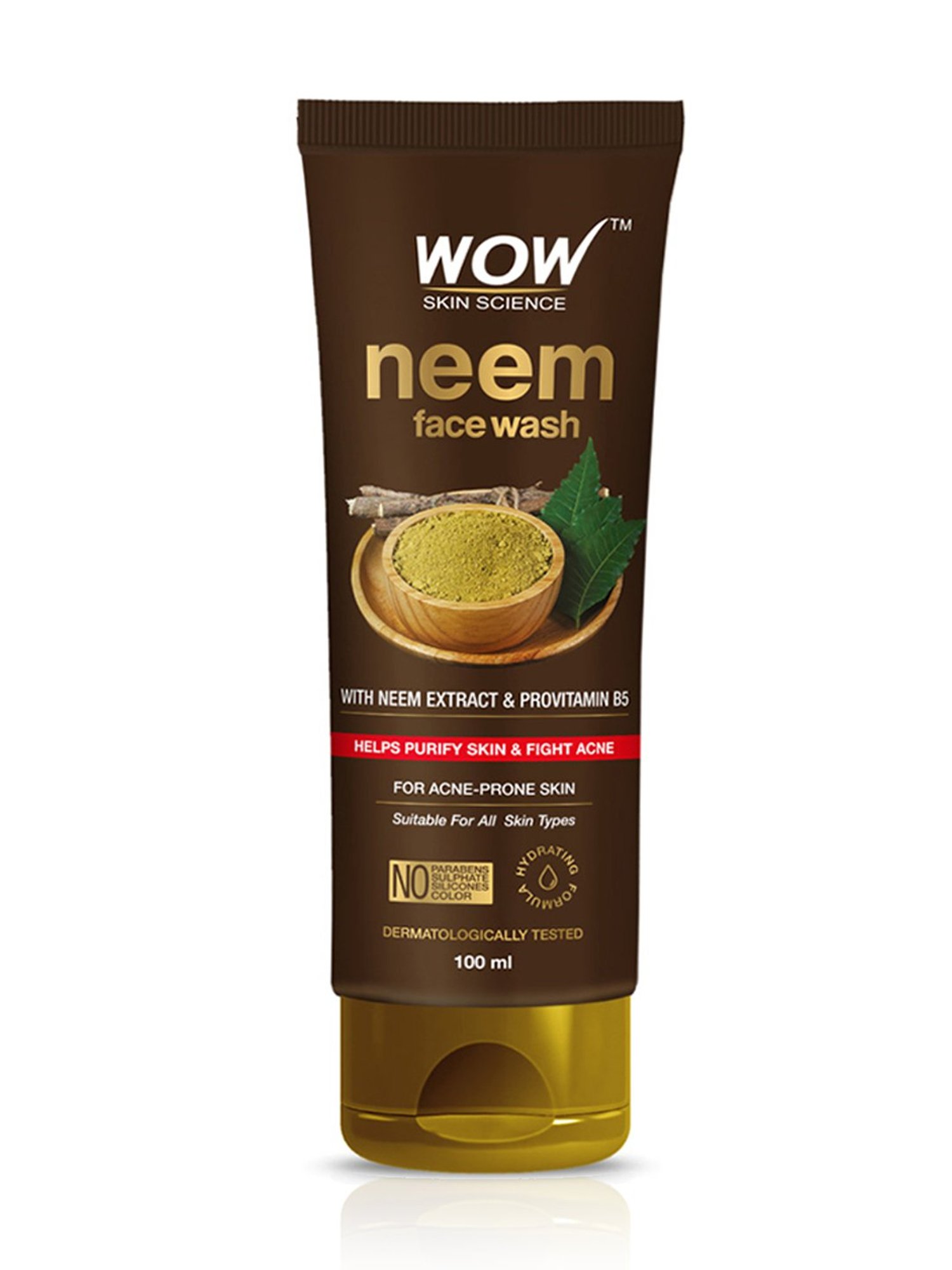 WOW Skin Science Neem Face Wash - 100 ml