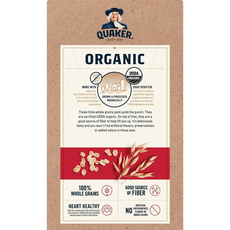 Quaker Select Starts Organic Instant Oatmeal - 8ct