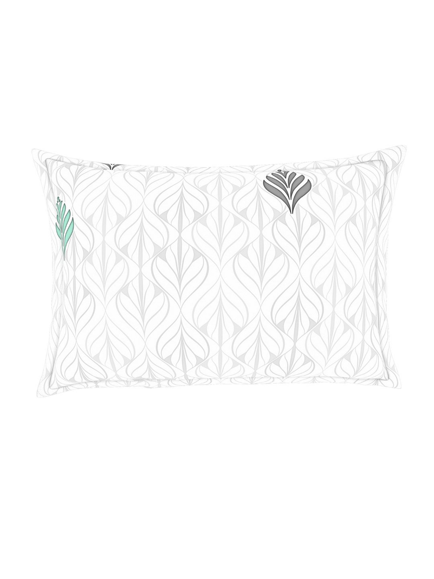 Welspun Printed Multicolor Cotton Single Bedsheet with Pillow Cover