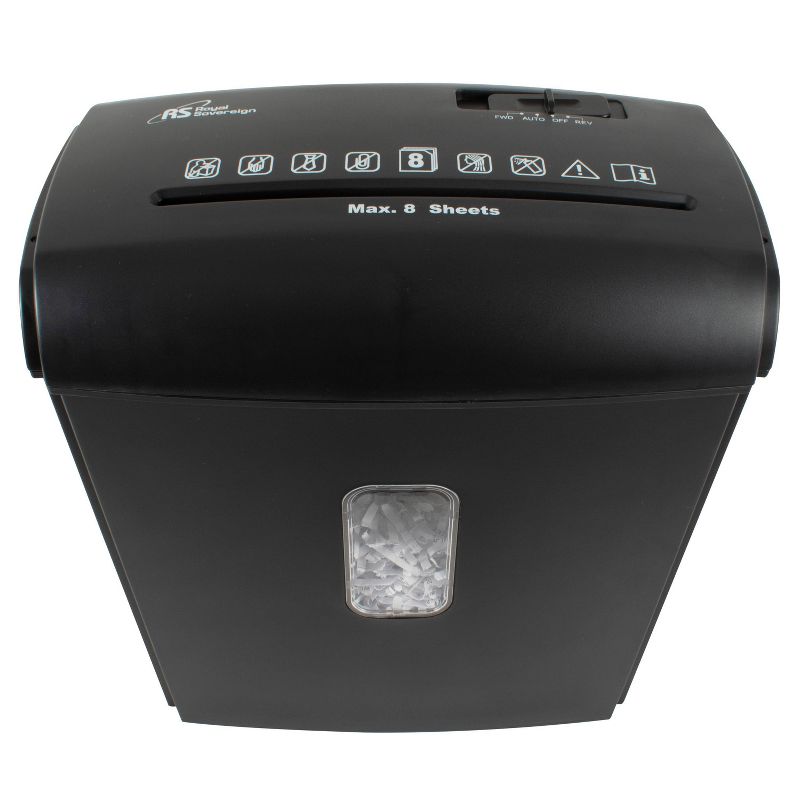Royal Sovereign 8 Sheet Manual Cross Cut Paper Shredder