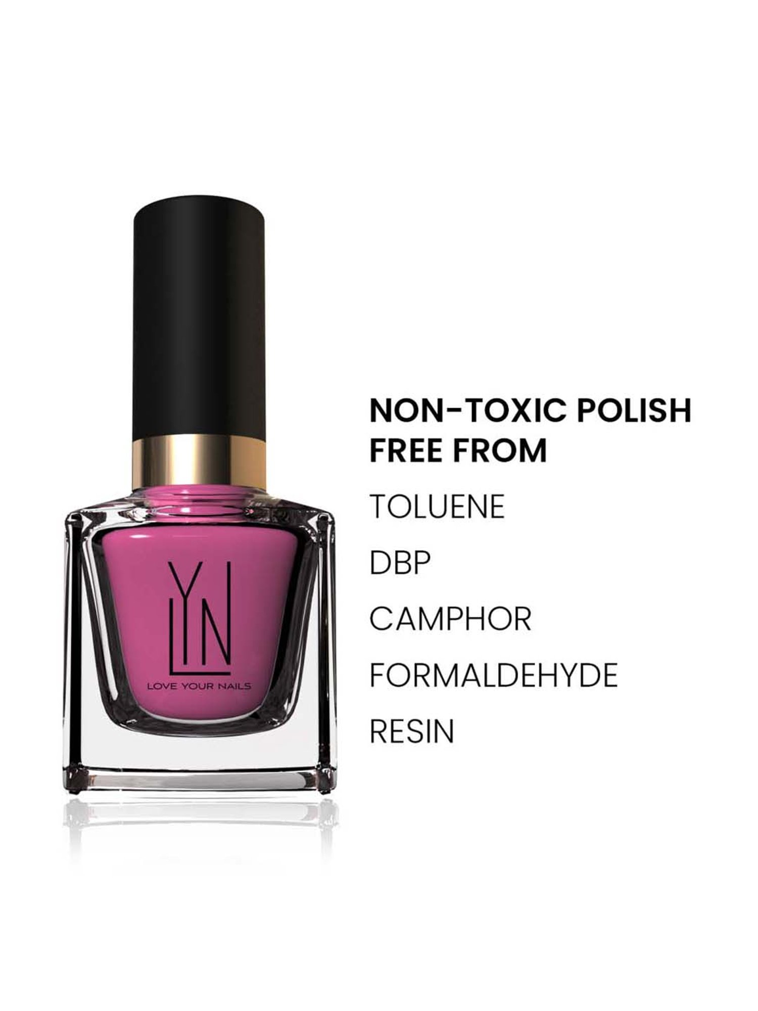 LYN Pink Before You Seak Nail Polish - 12 ml
