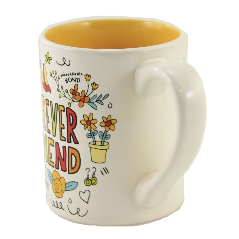 Tabletop 4.0" Forever Friend Mug Simply Mud Enesco  -  Drinkware