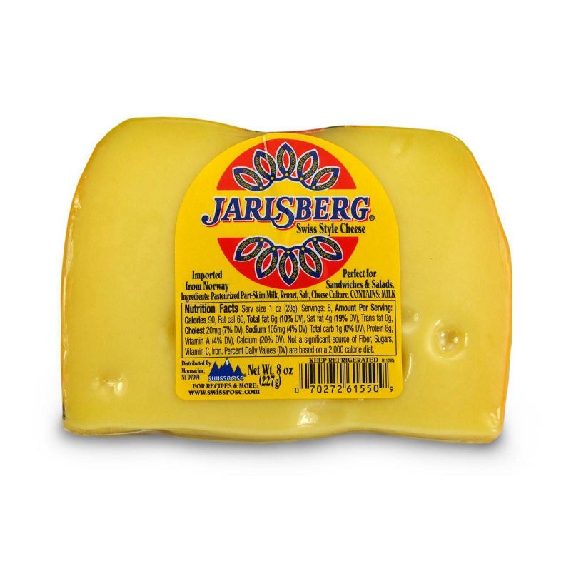Jarlsberg Swiss Style Cheese Wedge - 8oz