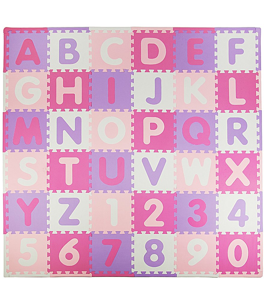 Tadpoles 36 Piece Foam Playmat Set, ABC