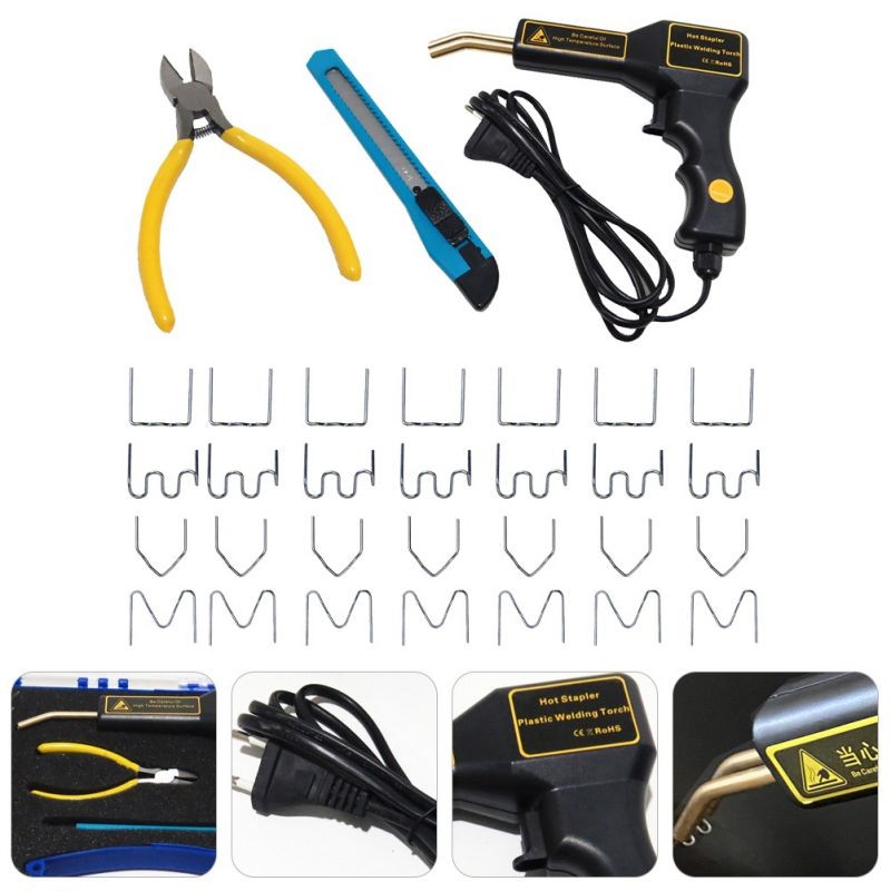 1 Set Multifunction Practical Handy Bumper Repairing Machine Welding Machine Hot Stapler