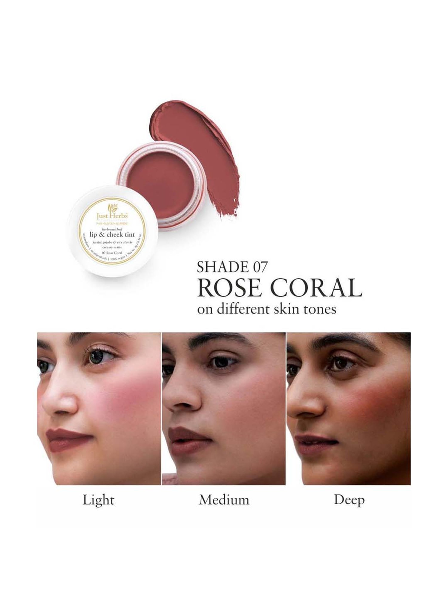 Gush Play Tint 2 In 1 Lip & Cheek Tint Jaw Breaker - 5 gm