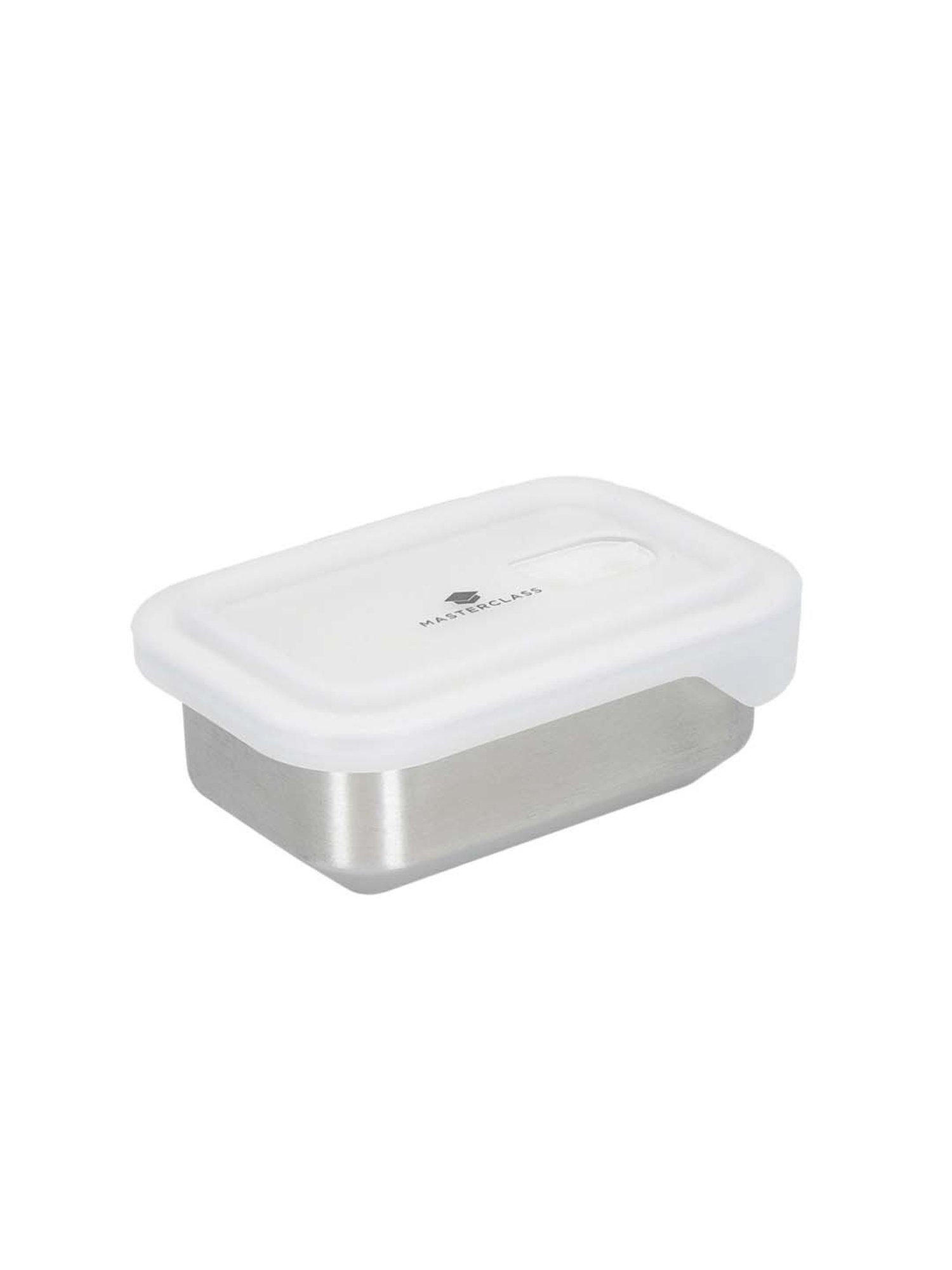 MasterClass Grey Stainless Steel Snack Dish (0.5 L)