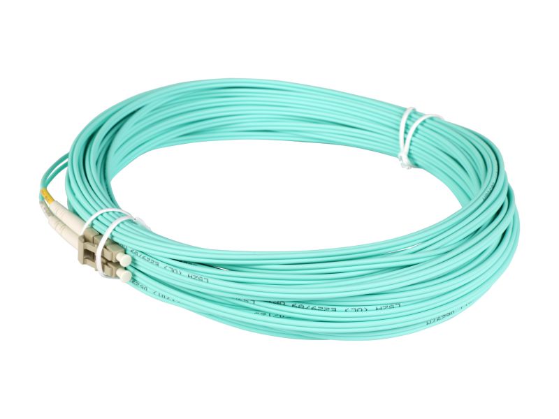 Fiber Optic Cable LC-LC 9/125 Duplex Single-Mode Fiber Cable Yellow 5 meters