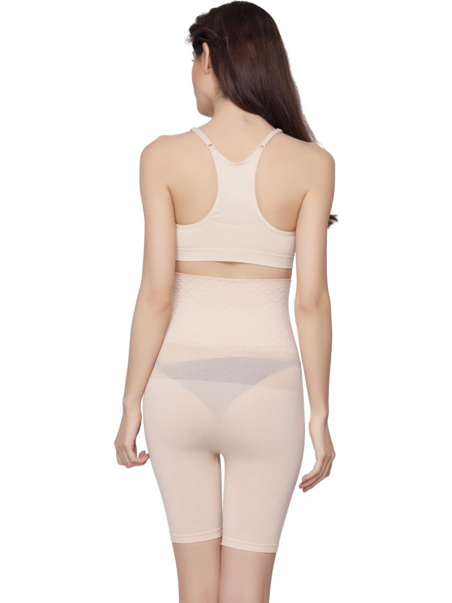 C9 Beige Full Coverage  Thigh Shapewear