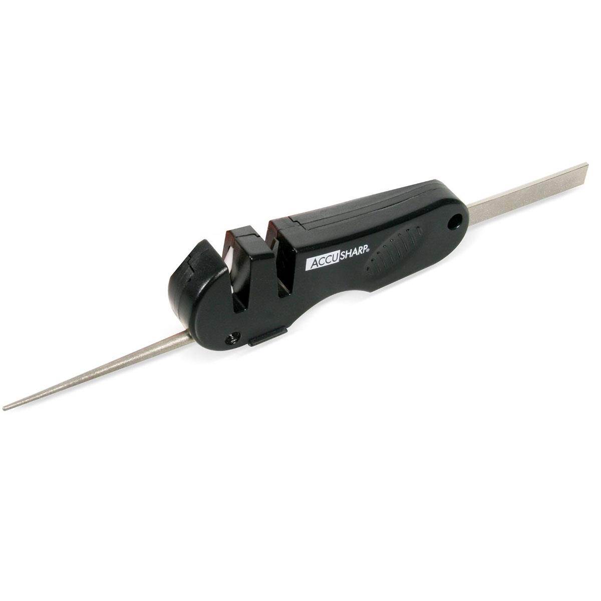 Fortune Products 029C Black AccuSharp 4 In 1 Knife Tool Sharpener
