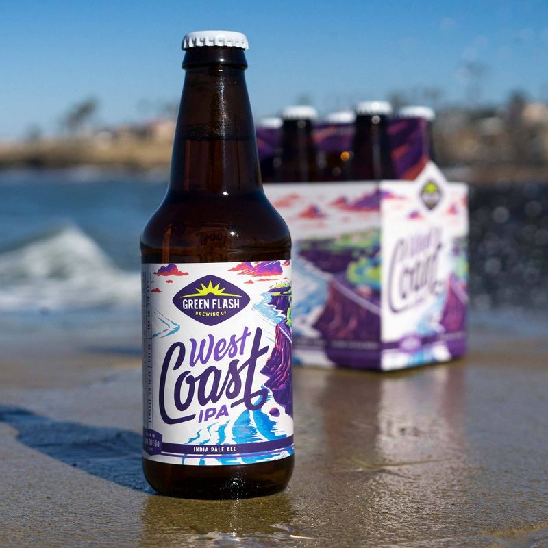 Green Flash West Coast IPA Beer - 6pk/12 fl oz Bottles