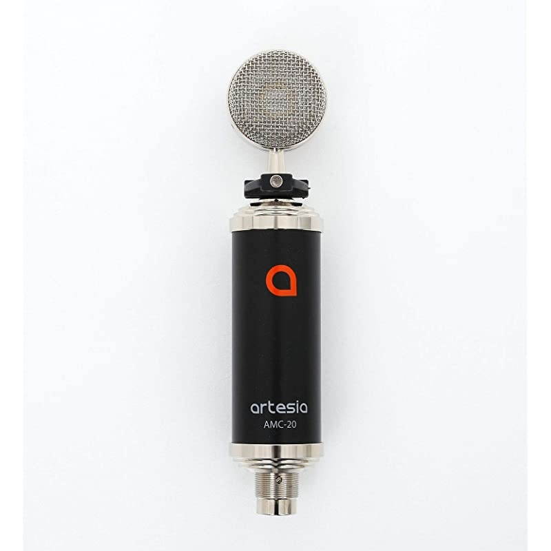 AMC-20 Studio Large-Diaphragm Condenser Microphone w/Shock Mount + Pop Filter & 8' XLR Cable