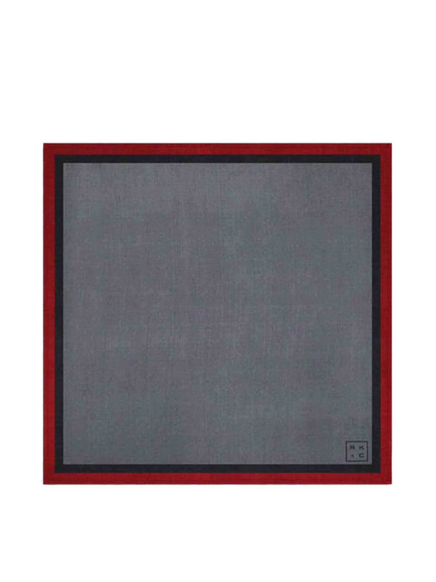 CHOKORE RKXC Pewter Pocket Square