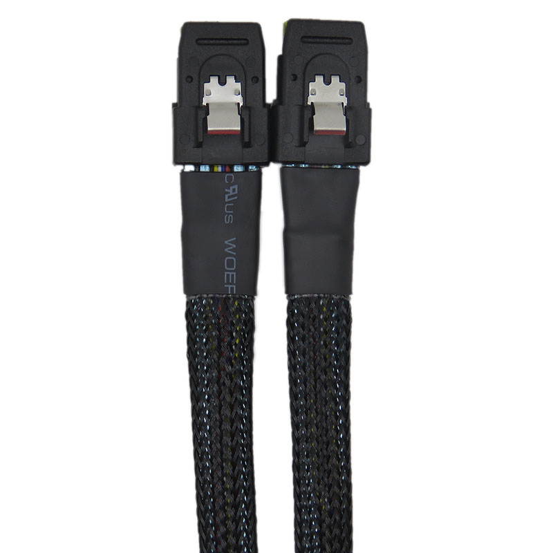 CableDeconn SFF-8087 to SFF8087 Mini SAS 36 Pin to Mini SAS 36P 6G / S Data Cable 0.7m