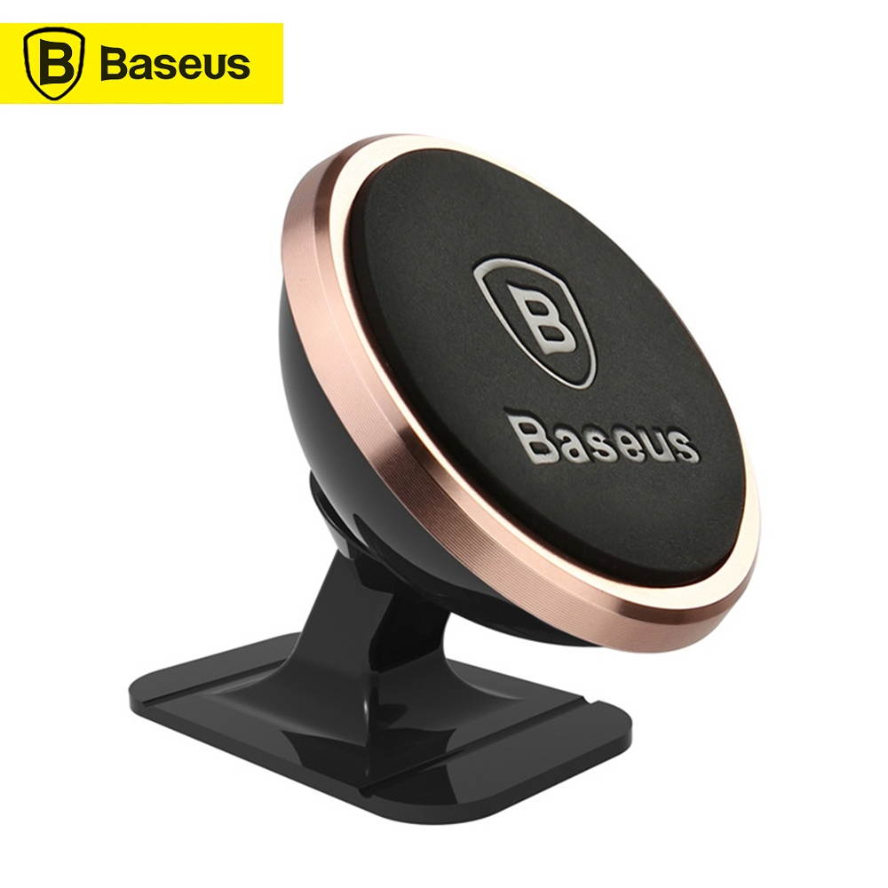Baseus Cell Phone Holder for Car Windshield Air Vent Car Phone Mount Paste 360 Degree Rotation Suction Cup Dashboard Phone Holder Car Mount Wide Compatible with Phone