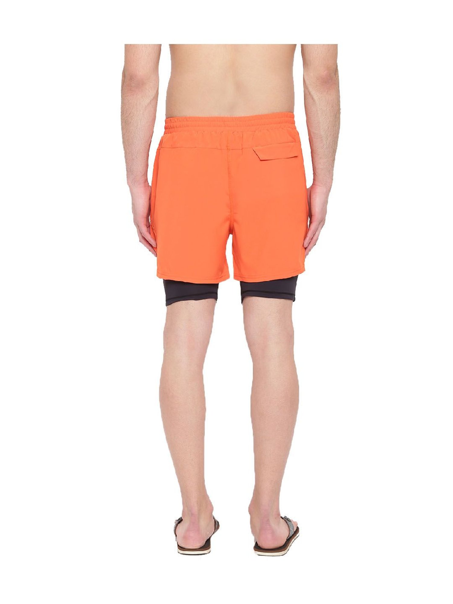 IO Orange Comfort Fit Shorts