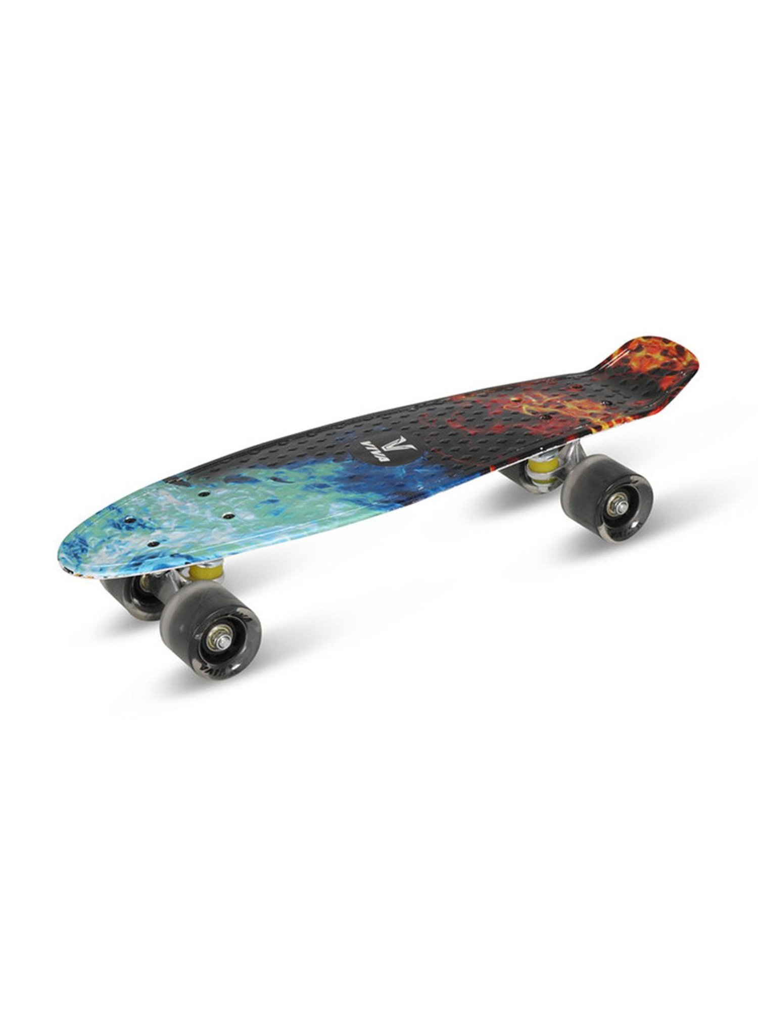 Viva Multicoloured Skateboard for Juniors
