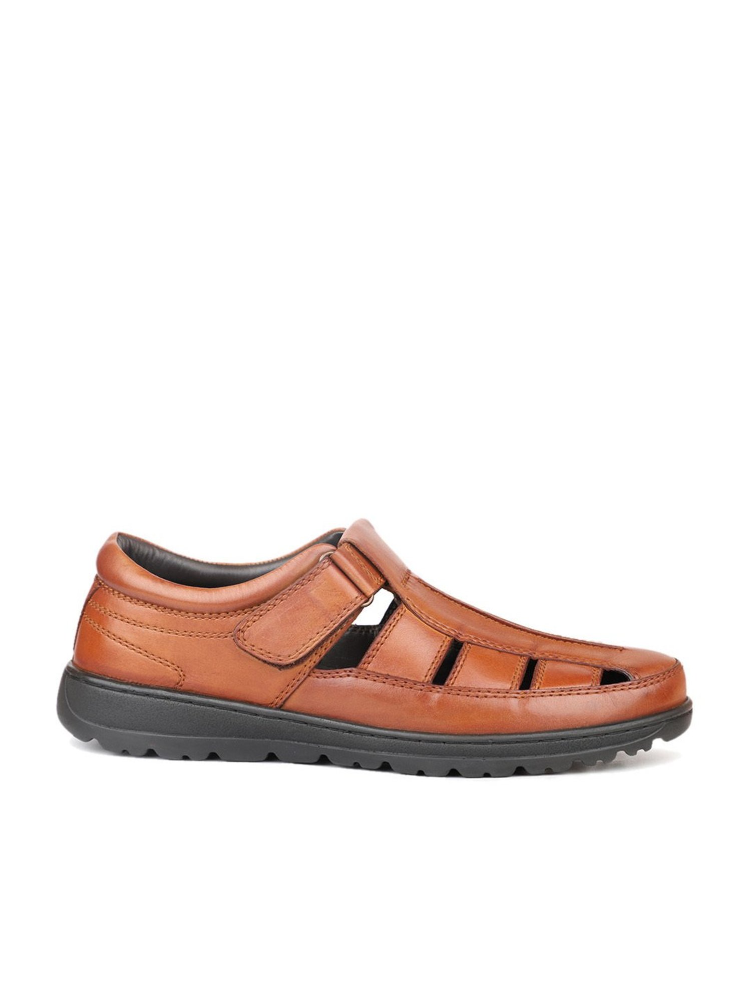Atesber by Inc.5 Men's Tan Fisherman Sandals