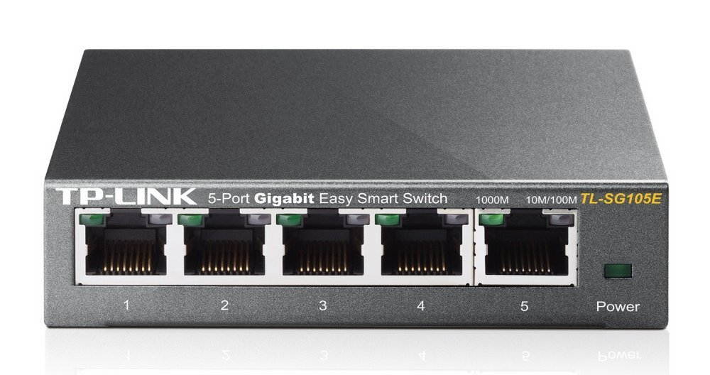 TP-Link 5-Port Gigabit Ethernet Web Managed Easy Smart Switch (TL-SG105E)