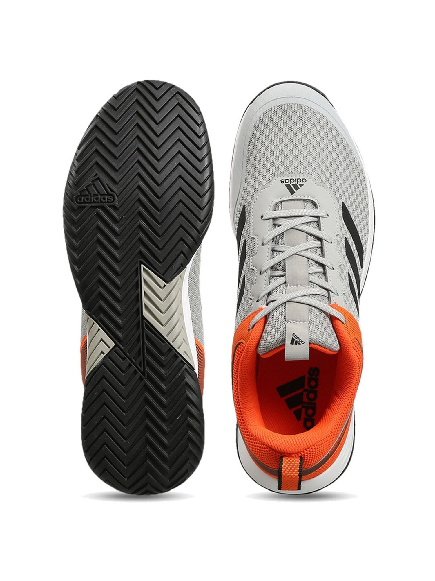 Adidas Men's MILYENL TENNIS STAR Grey Tennis Shoes