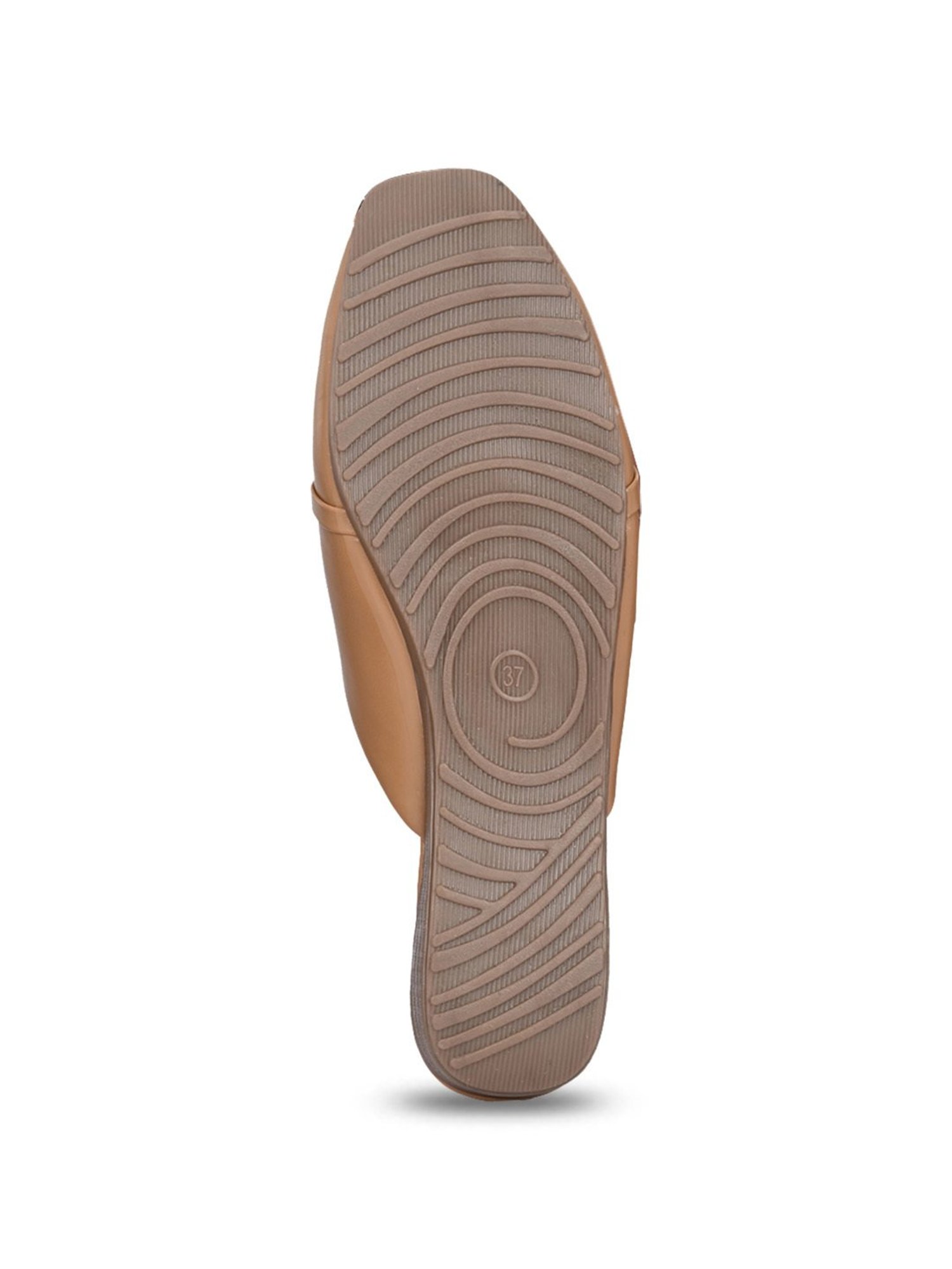 Clog London Women's Tan Mule Shoes