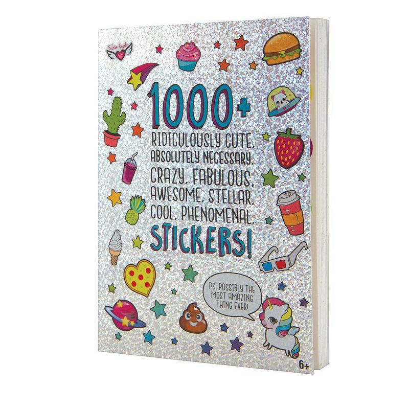 40pg Ridiculously Cute 1000+ Sticker Book - Fashion Angels