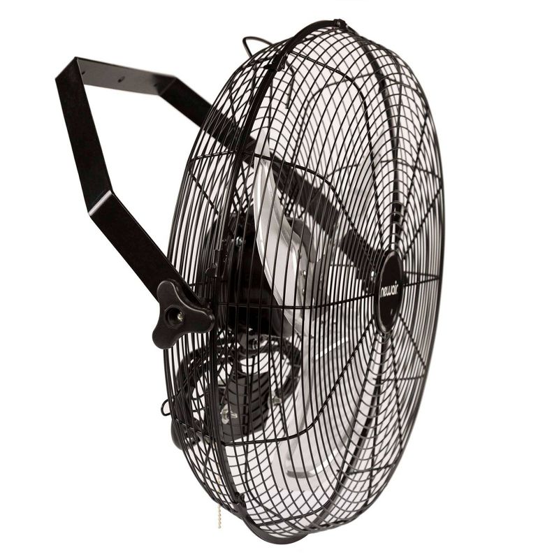 NewAir 18" High Velocity Wall Mounted Fan Black