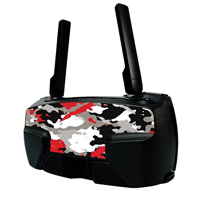 Skin for DJI Mavic Mini Portable Drone Quadcopter Red Camo | Protective Durable and Unique Vinyl Decal wrap Cover | Easy to Apply Remove and Change Styles | Made in The USA