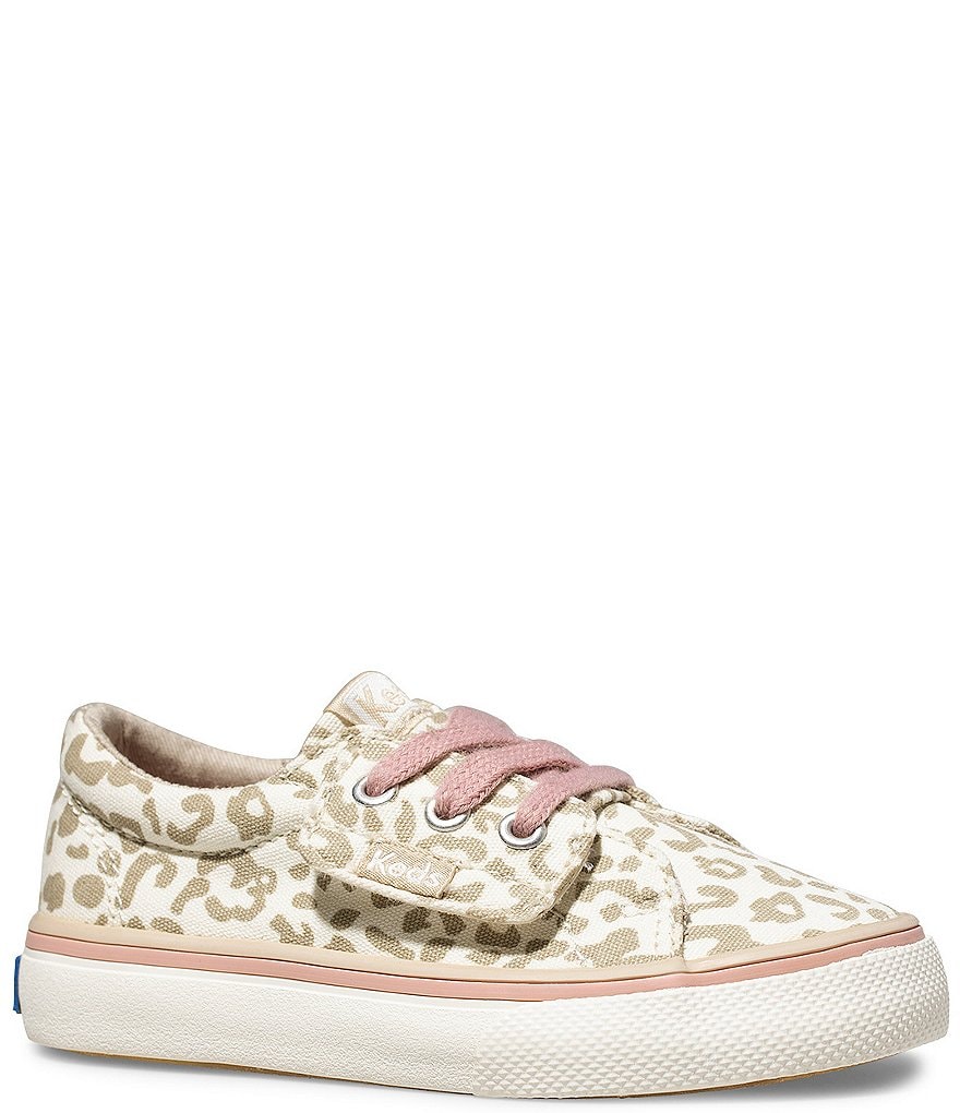 Keds Girls' Jumpkick Jr Leopard Print Sneakers (Toddler)