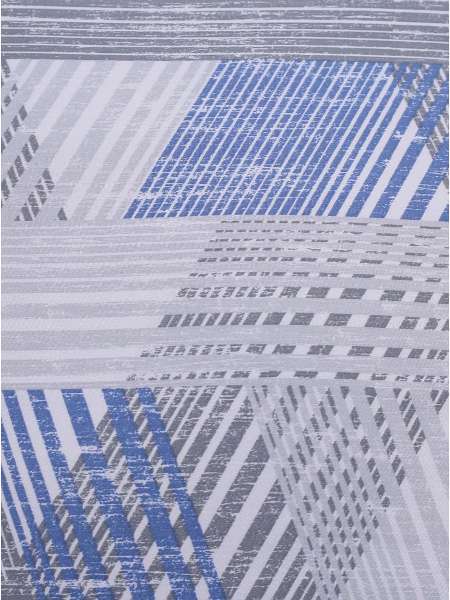 Maspar Hues PBS Nomad Scuplt Maximus Blue Cotton 210 TC King Bed Linen Set